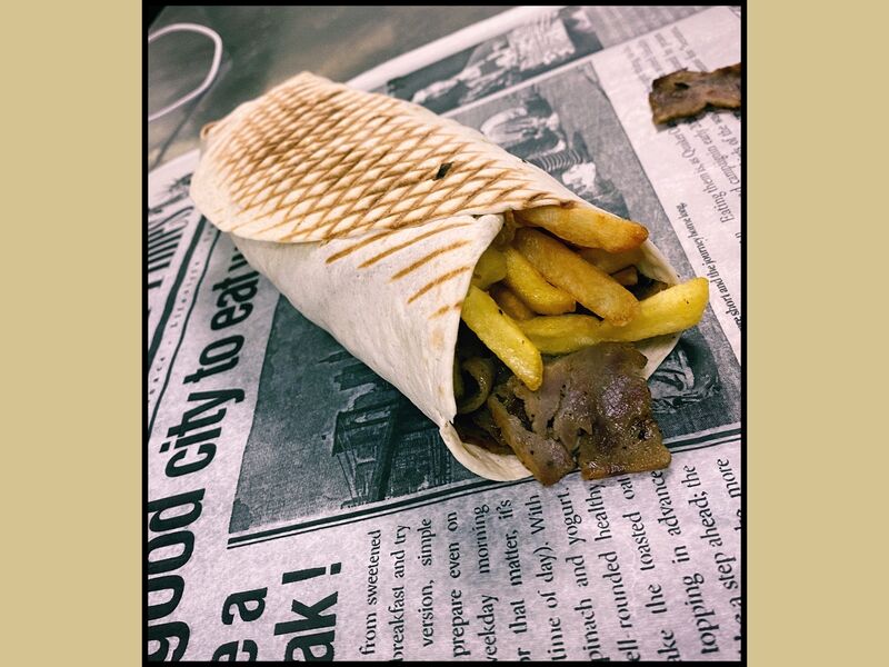 Kebab frites