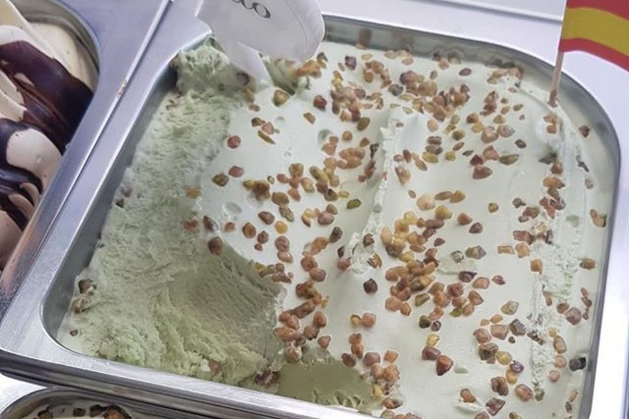 HELADO DE PISTACHO