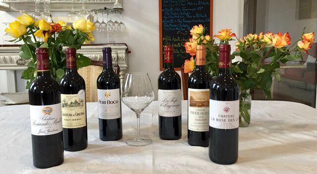 Nos vins à la dégustation au verre 