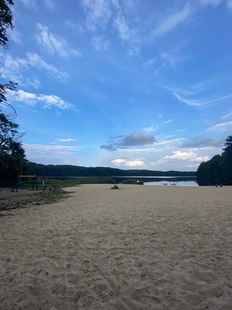 Wolgastsee mit Badestelle