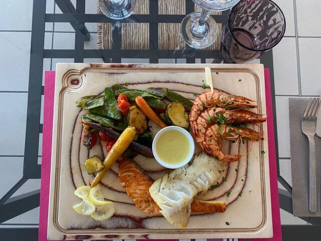 La Parillada de Poissons (poissons selon le marché du jour)