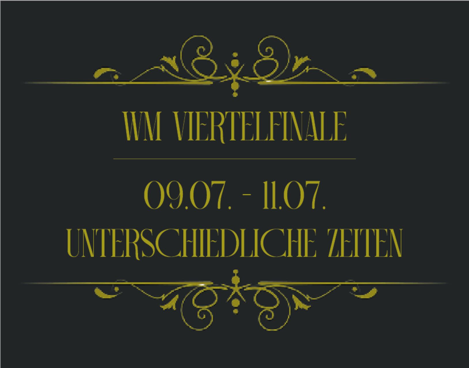 WM VIERTELFINALE