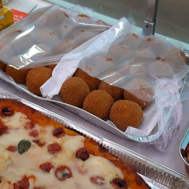 Suppli et pizza du marché