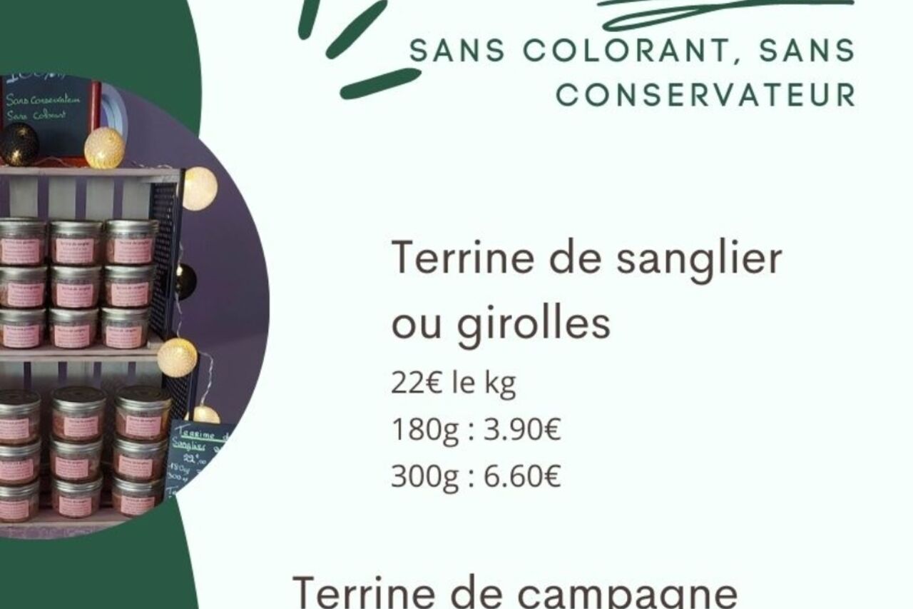 Terrine 100% maison