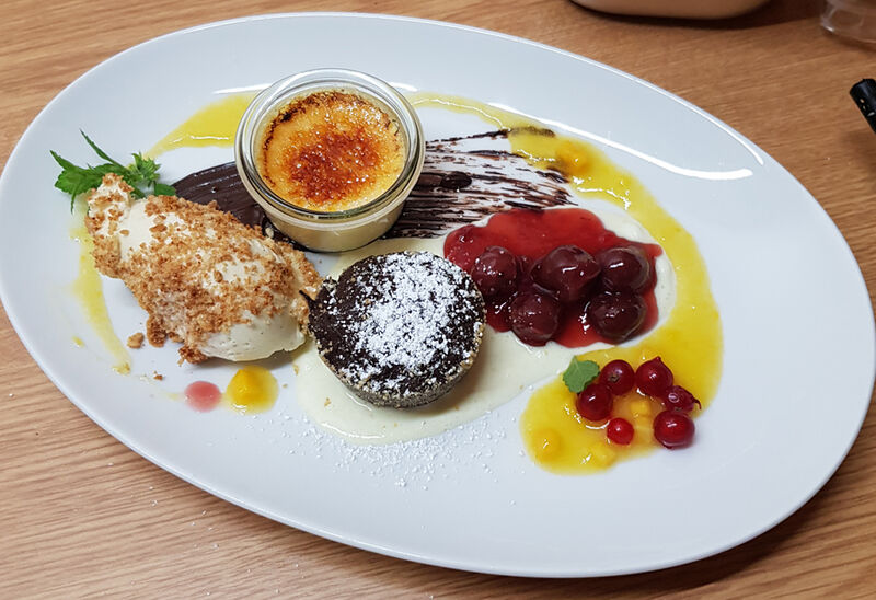 Dessert-Teller