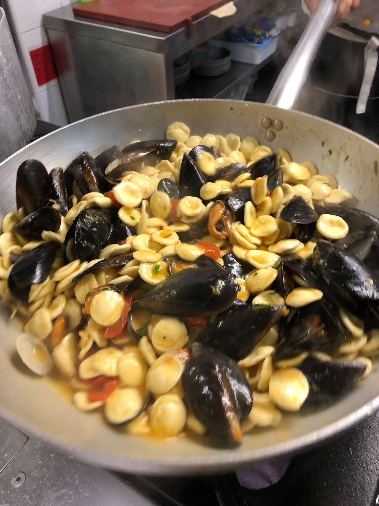 Orrecchiette Cozze e Pachino