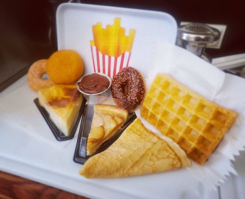 
Grand choix de dessert ! Mousse au chocolat et flan pâtissier fait maison !