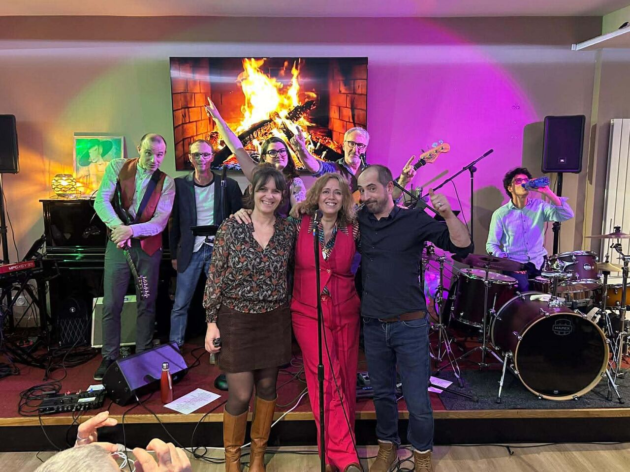 Des photos de groupe... avec les groupes