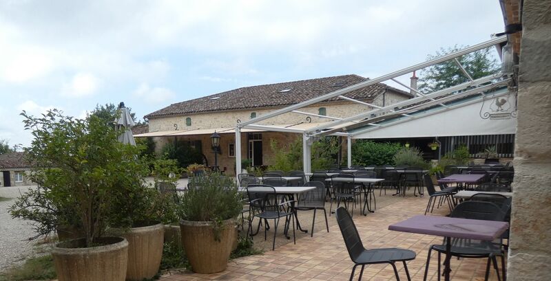 La terrasse du restaurant