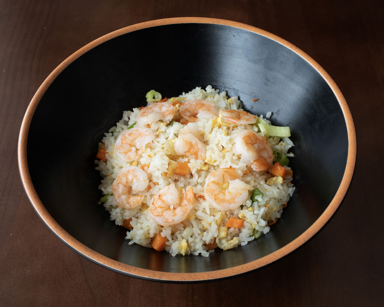 Riz sauté crevette