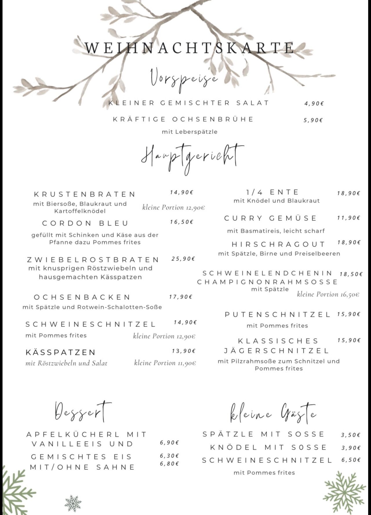 Weihnachtskarte