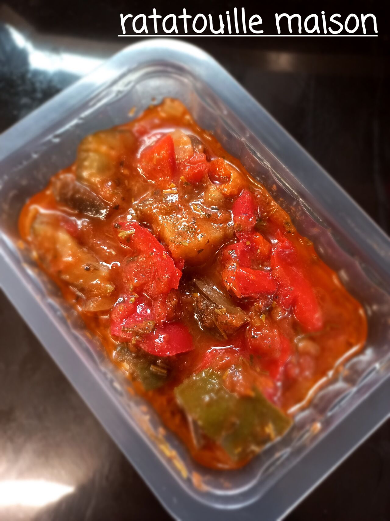 Préparer sur place notre ratatouille est excellente 