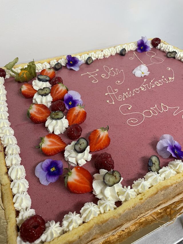 Charlotte aux fruits rouges 