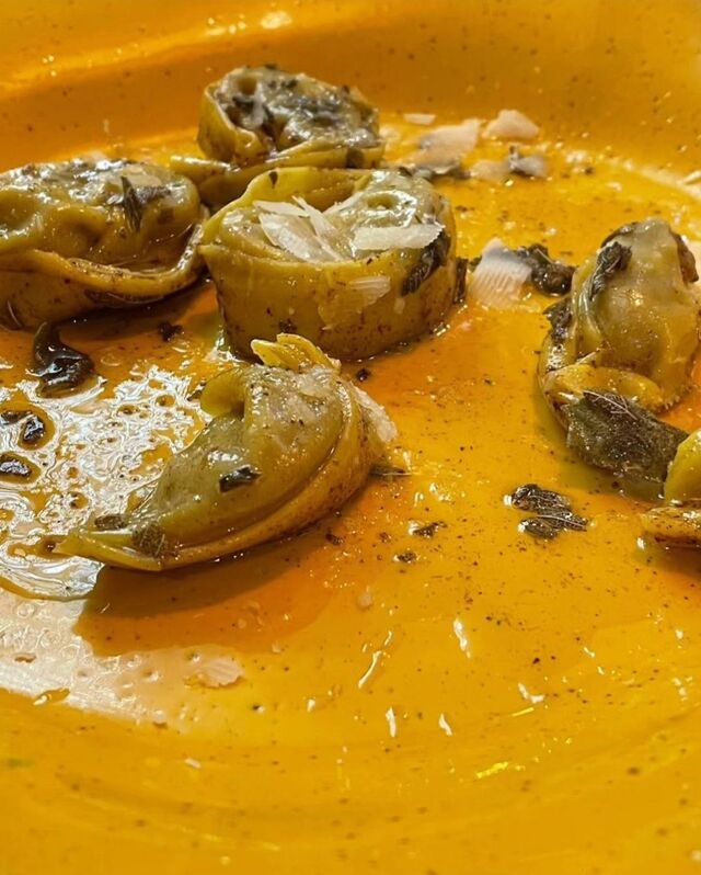 Raviolo al brasato di manzo