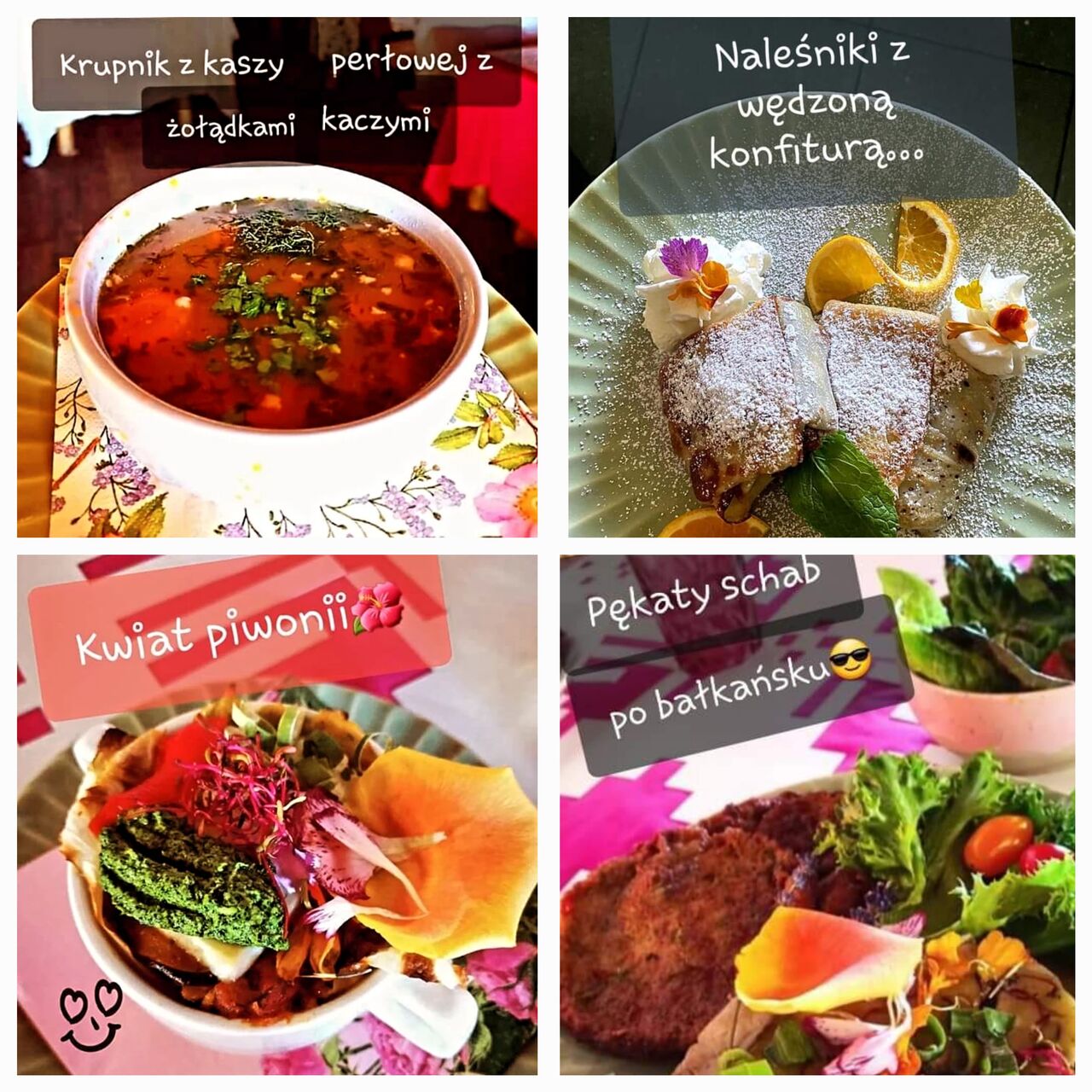 Specjalne dania wprowadzone przez Panią Magdę Gessler