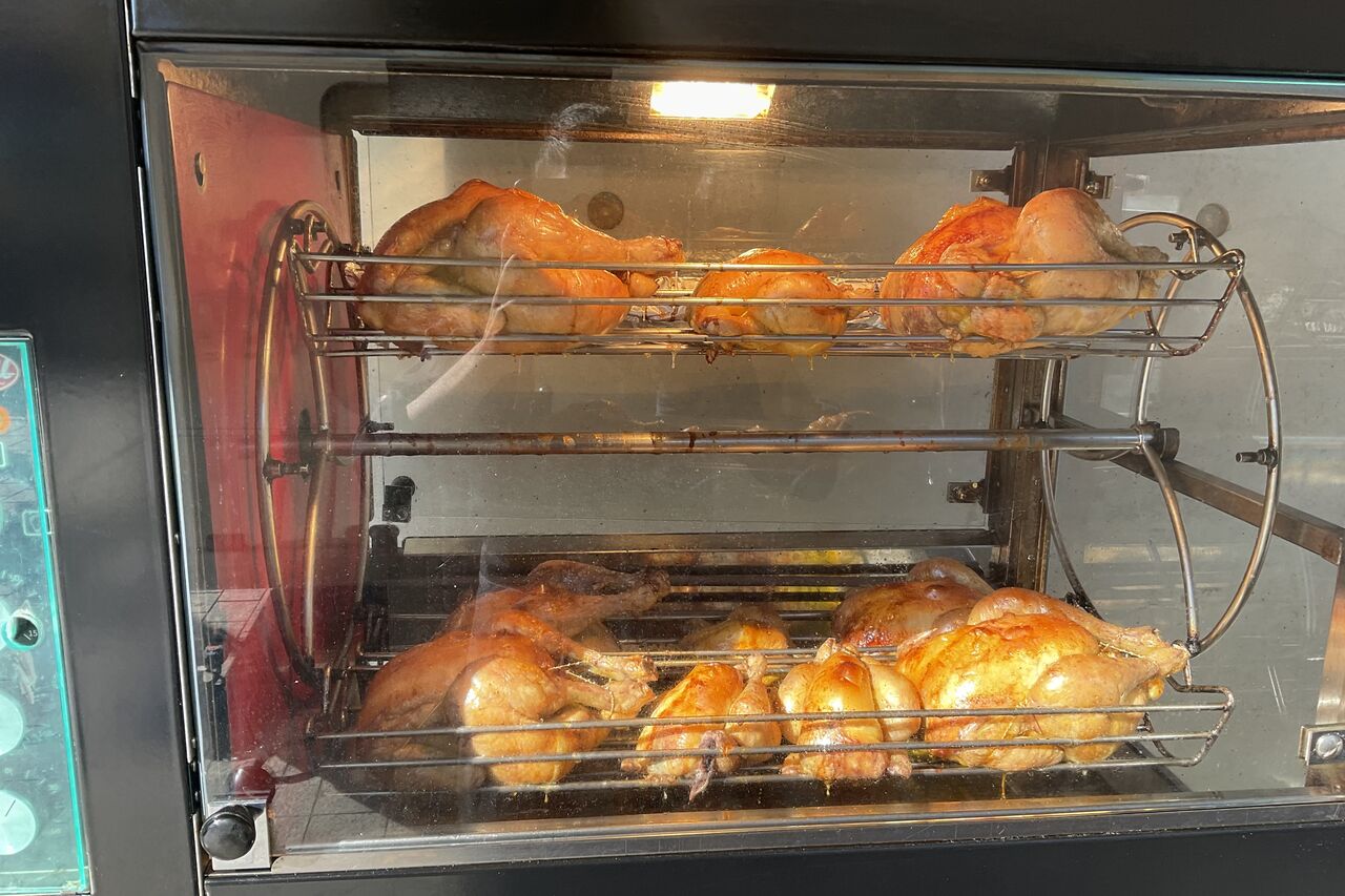 Poulet Roti et ses patates fraîches