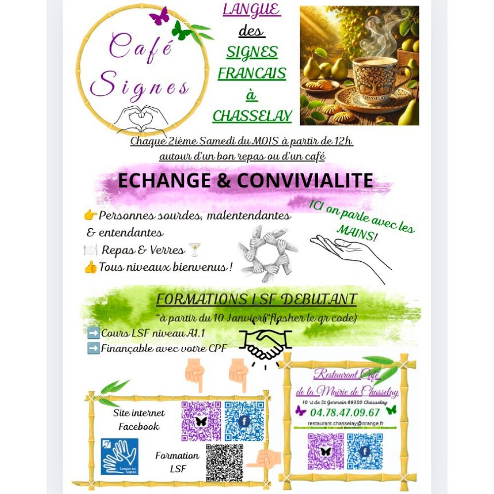 👉10 Janv Langue des Signes Français