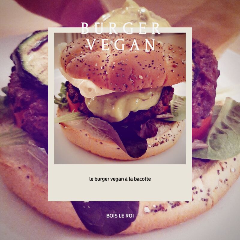 Burger vegan 17€
steak haché vegan tomate salade mozzarella vegan légumes grillés guacamole