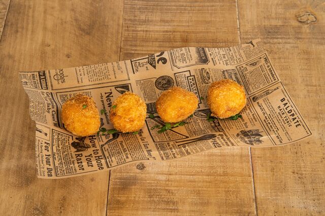 Croquetas caseras de jamón.