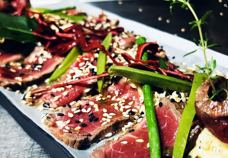 Tataki de bœuf 