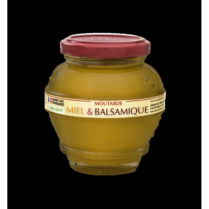Moutarde miel et balsamique - 55gr - 2,48€ - 200gr - 3,82€