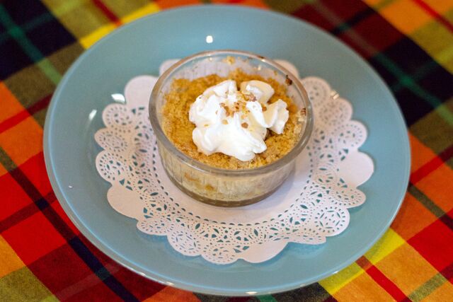 Crumble Pomme Rhubarbe