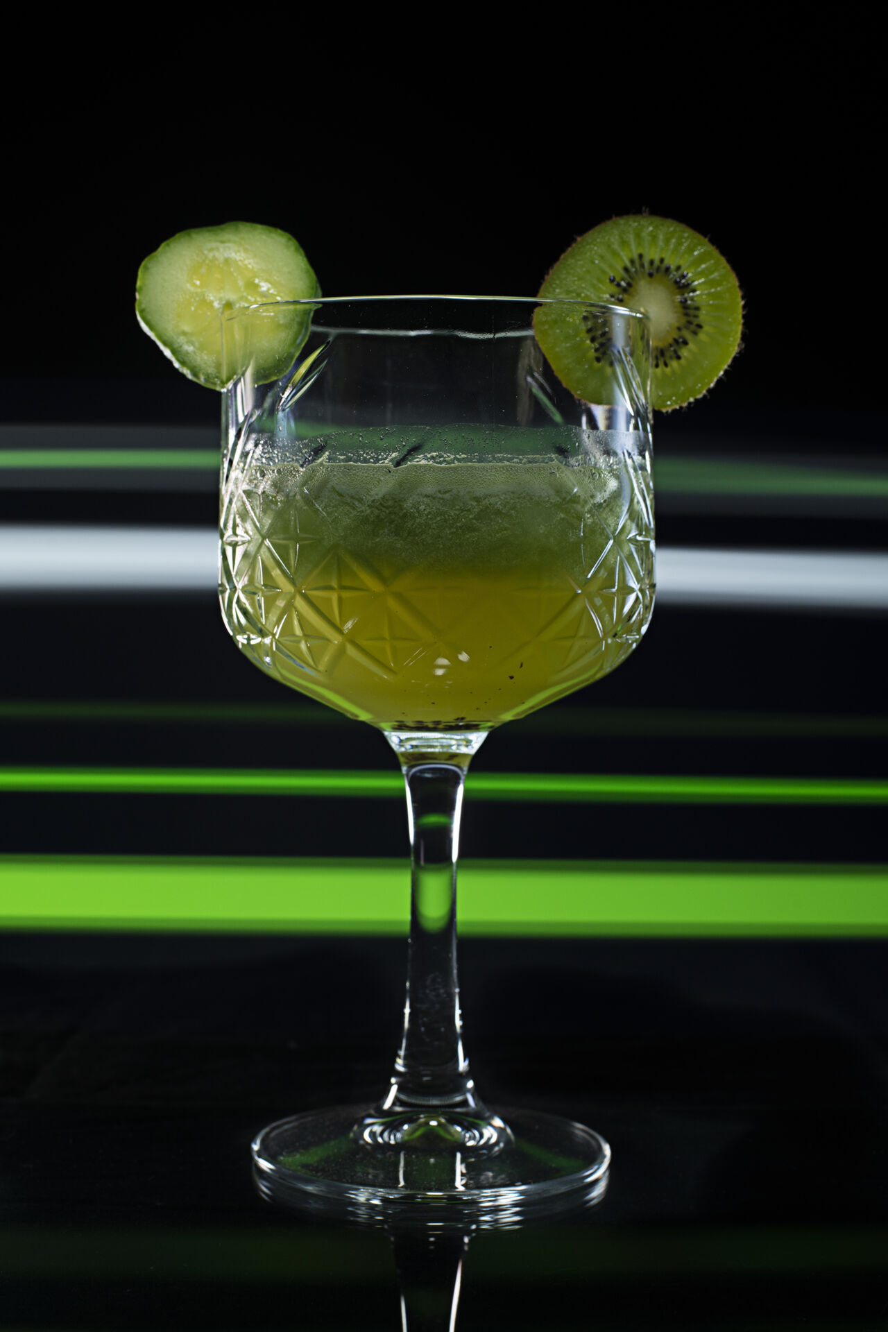 Granitini détox
Ingrédients : Gin, cactus, citron vert, concombre, kiwi
Saveurs : fruité et sucré
Catégorie : Création