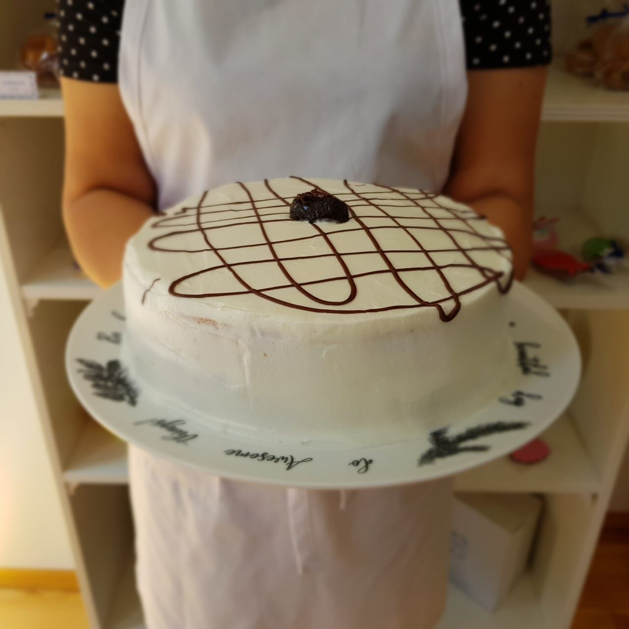 Bolos confeitados com produtos da melhor qualidade!