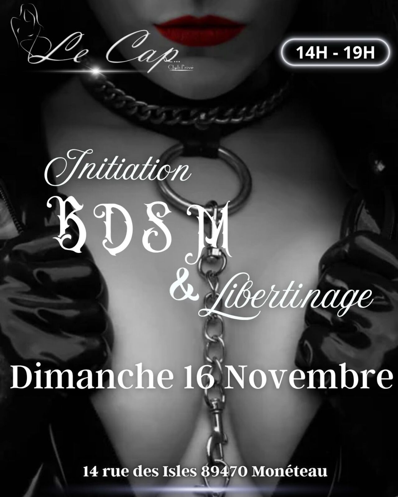 Bdsm & Libertinage - Dimanche 16 Novembre 14h/19h