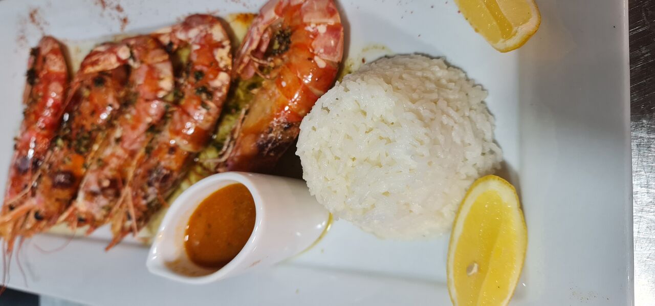 Gambas à la plancha