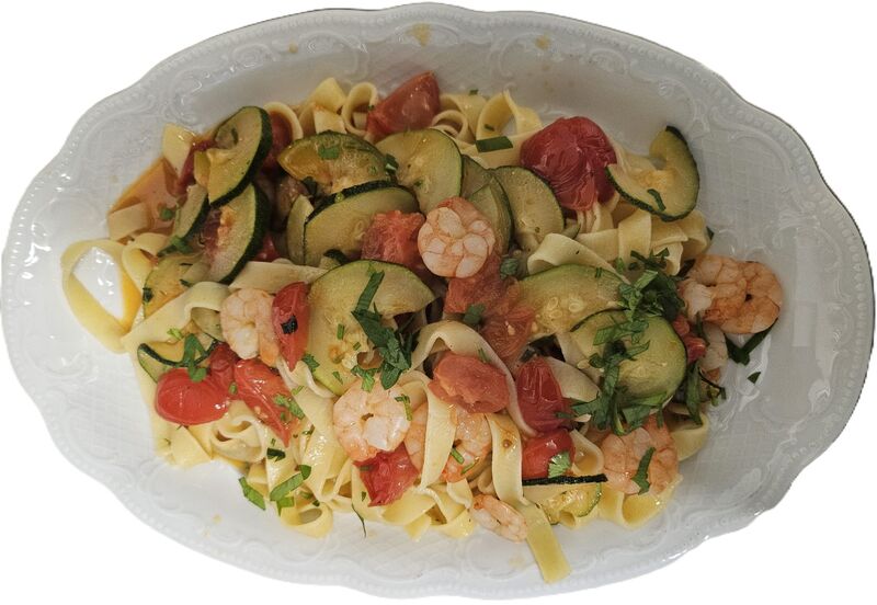fettuccine mare orto