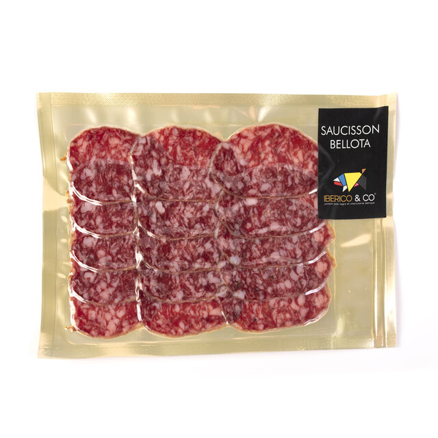 Saucisson Bellota tranché