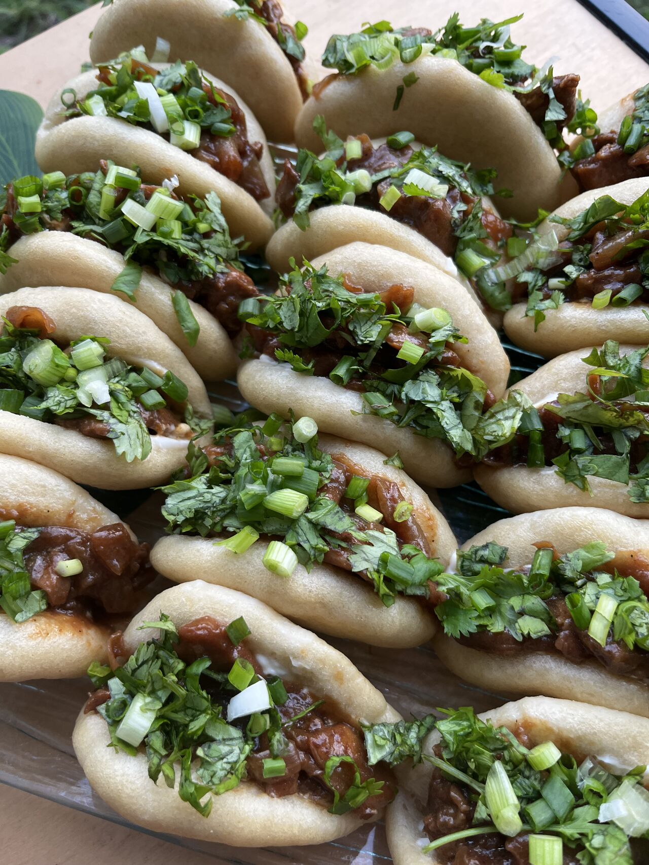 Baos buns (porc caramel ou poulet caramel)