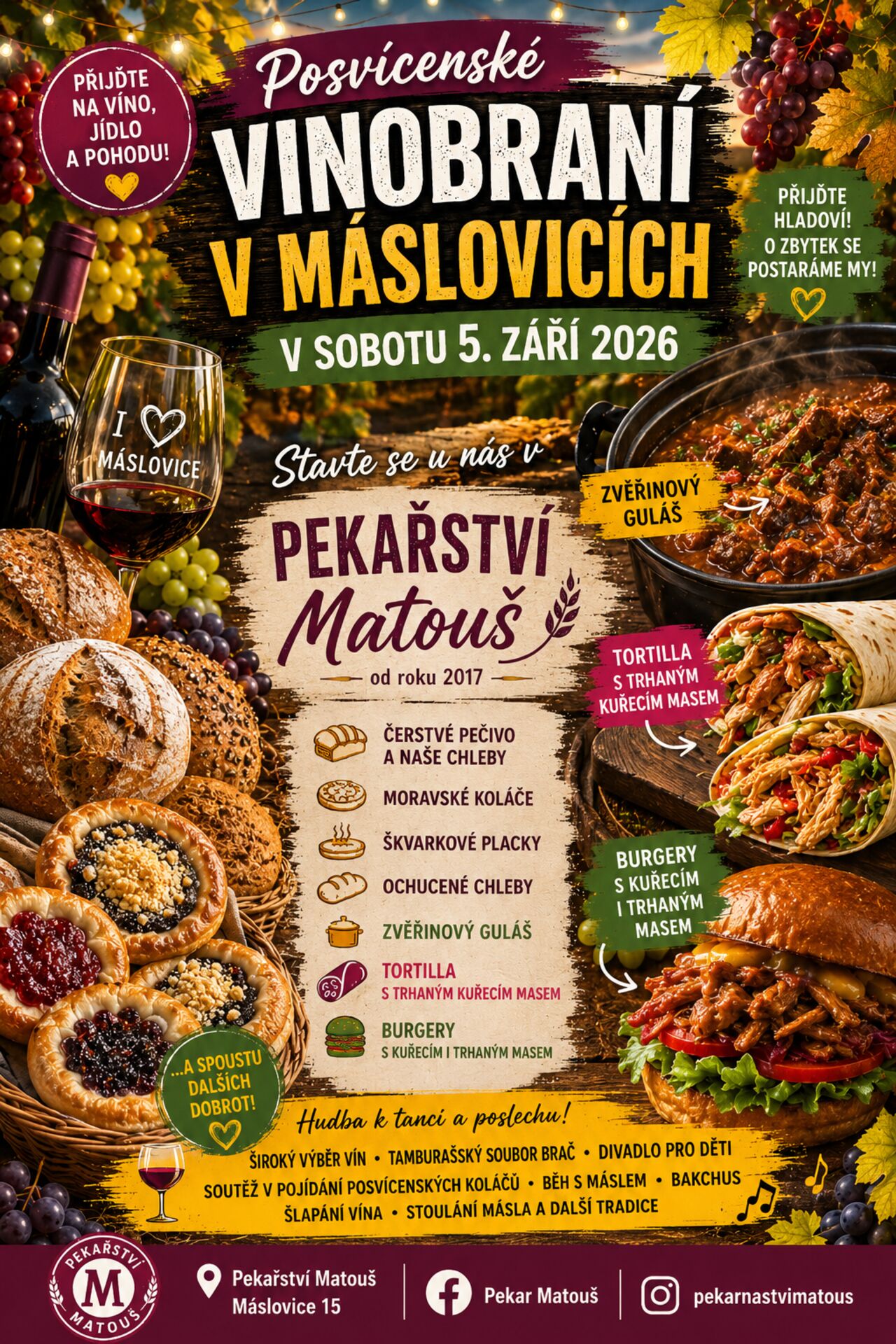 Vinobraní v Máslovicích
