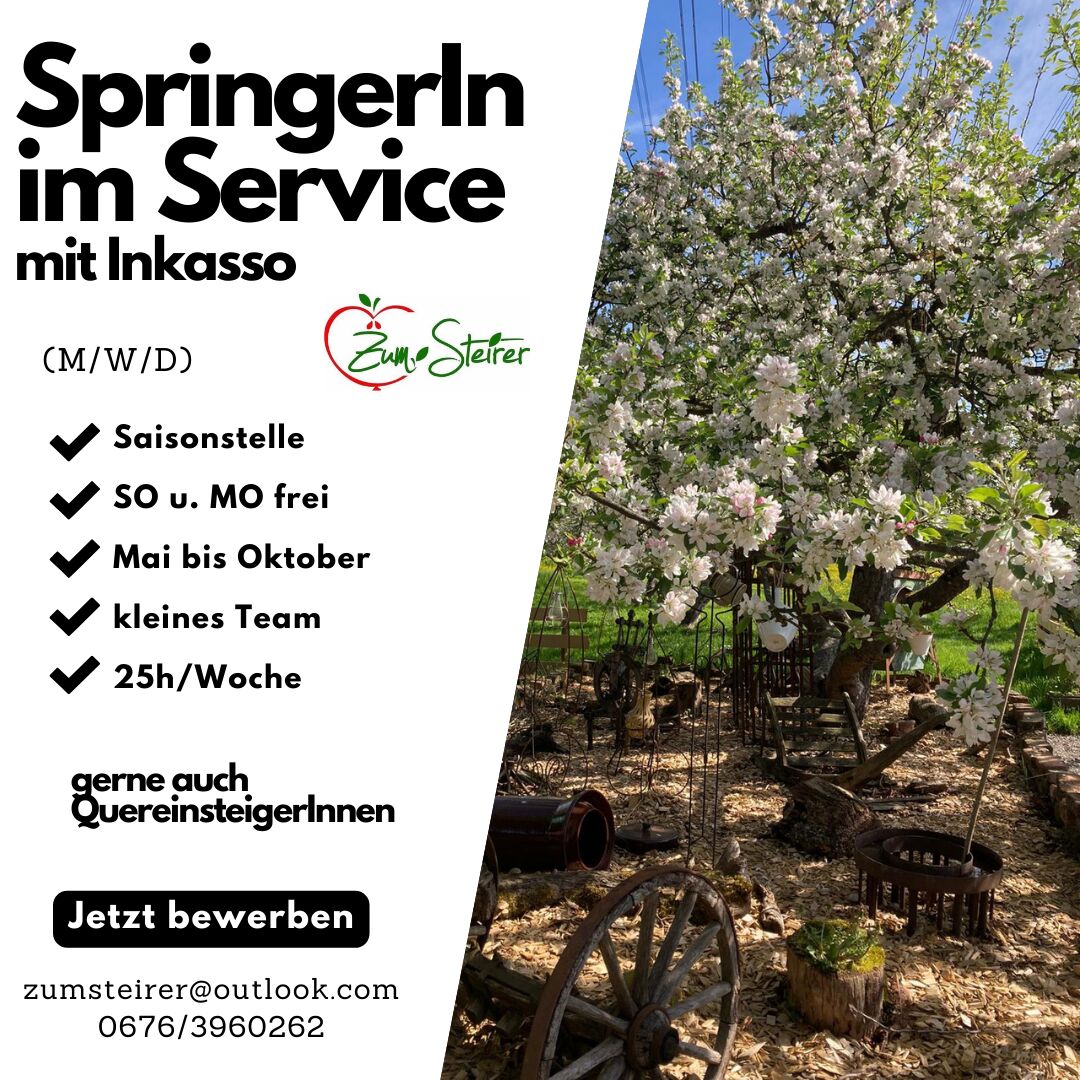 Stellenausschreibung Service