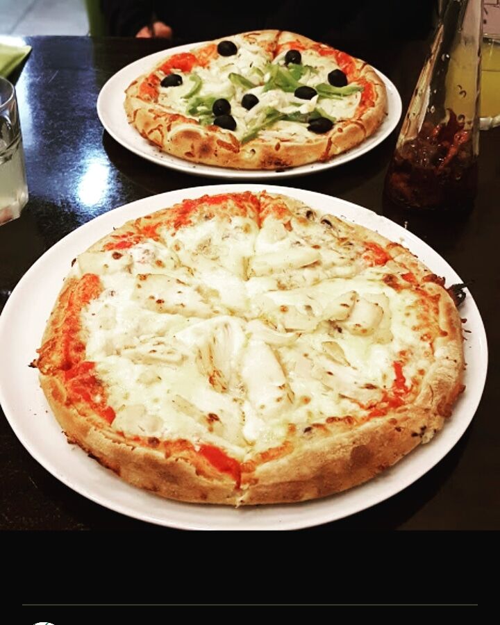 La pizza poulet ... un must du braodway ...