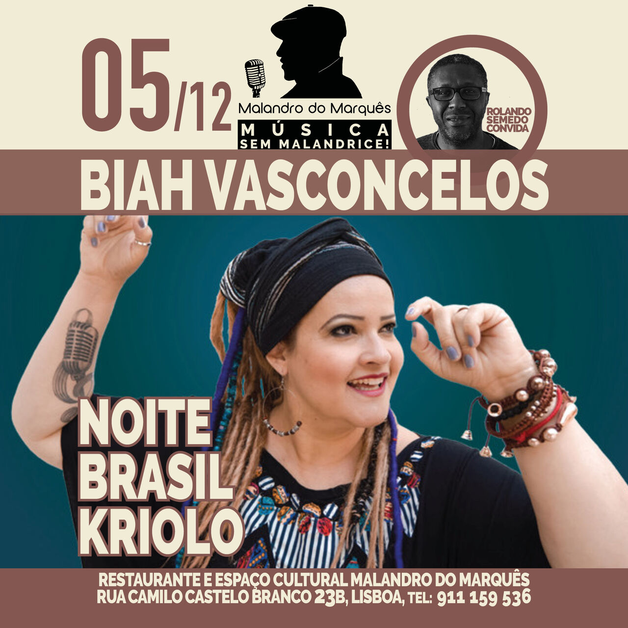 NOITE BRASIL KRIOLO com Biah Vasconcelos