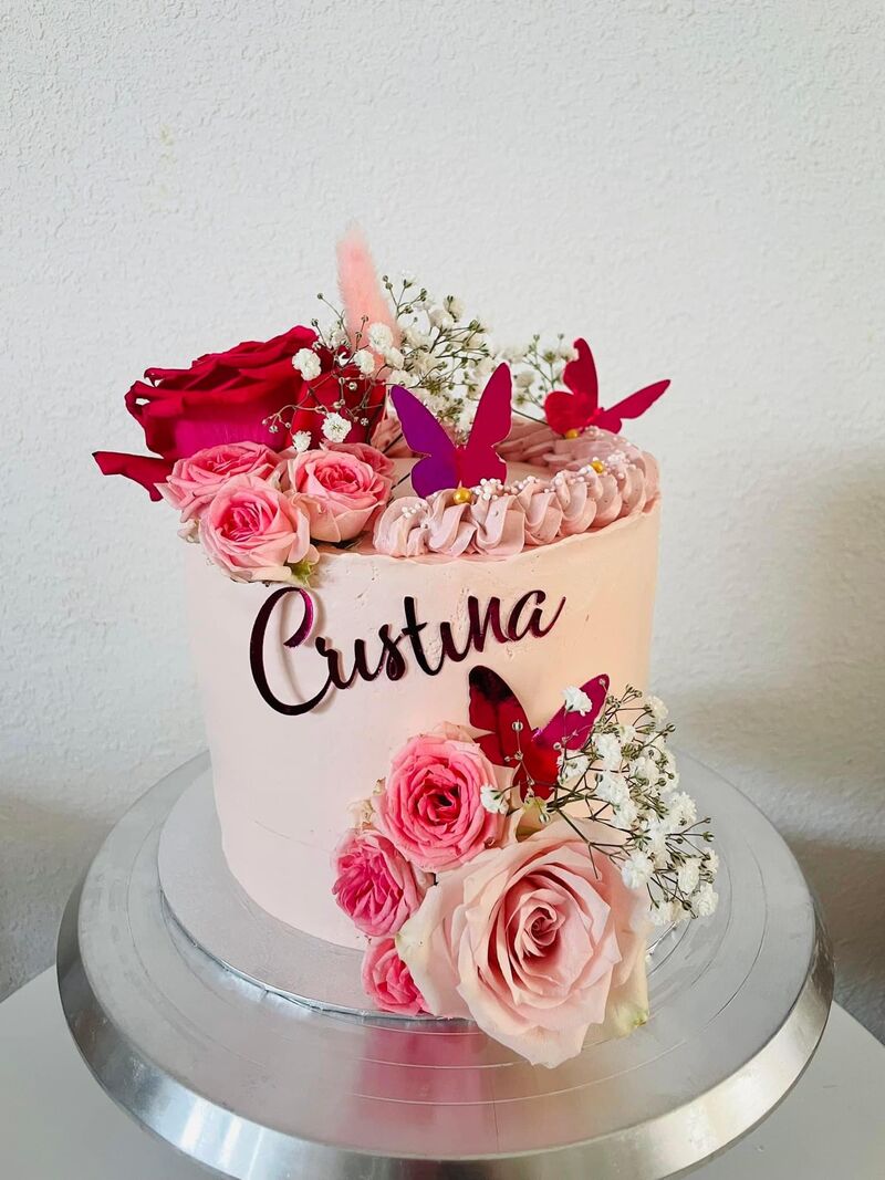 Layer cake « pinkie »