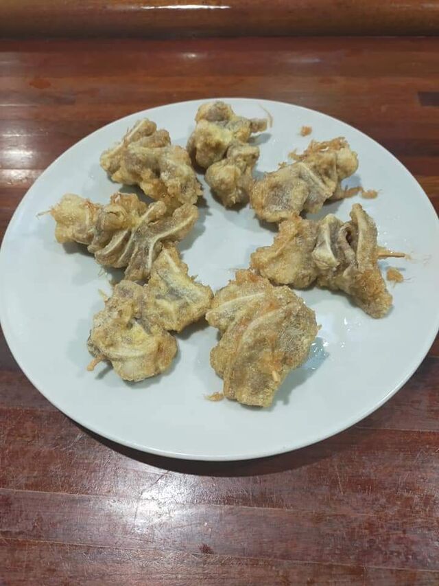 Oreja de cerdo rebozada