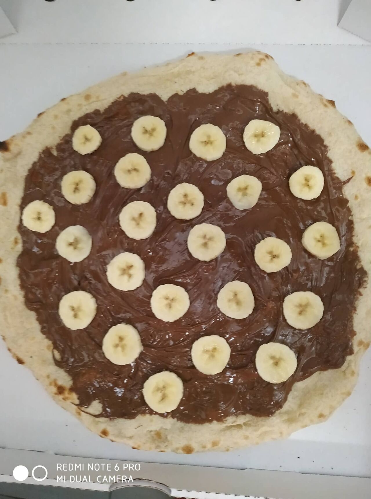 Nutella 6€au choix : banane / éclat de noisettes 