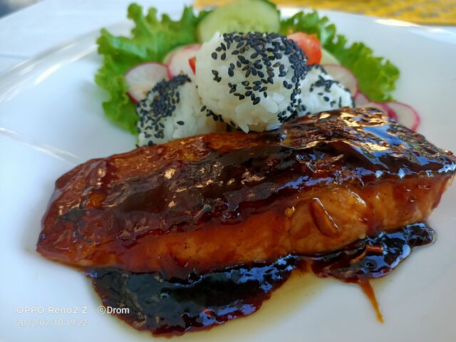 saumon teriyaki
