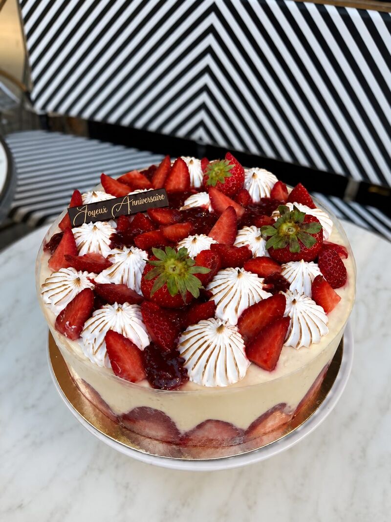Fraisier 8 personnes