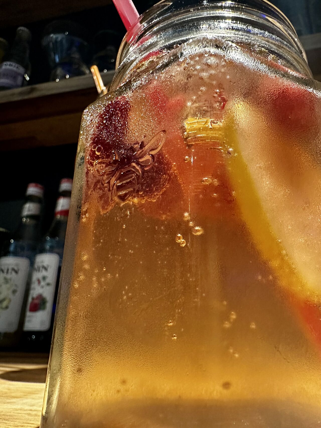 Gin lavande framboise ♥️