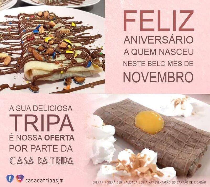 Para os aniversariantes de Novembro