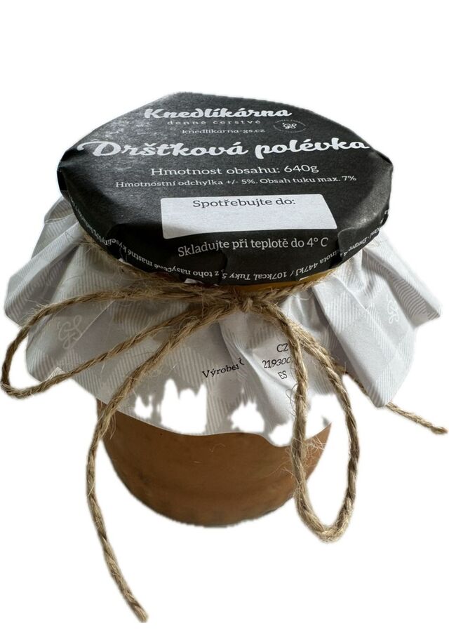 Dršťková polévka / 640g / 110,-Kč