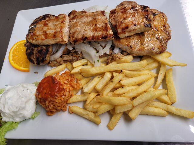 GYROS SOUVLAKI STEAK BIFTEKI 