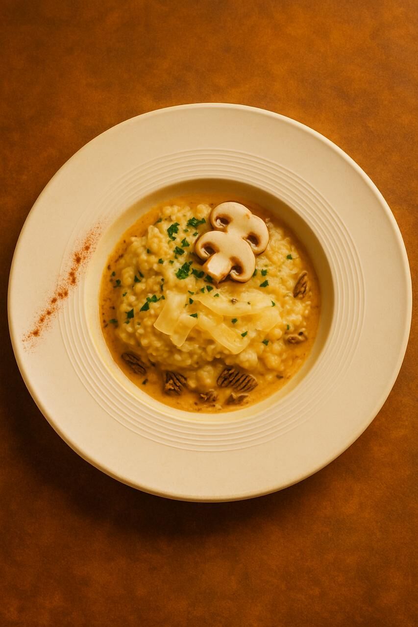 Risotto Morilles