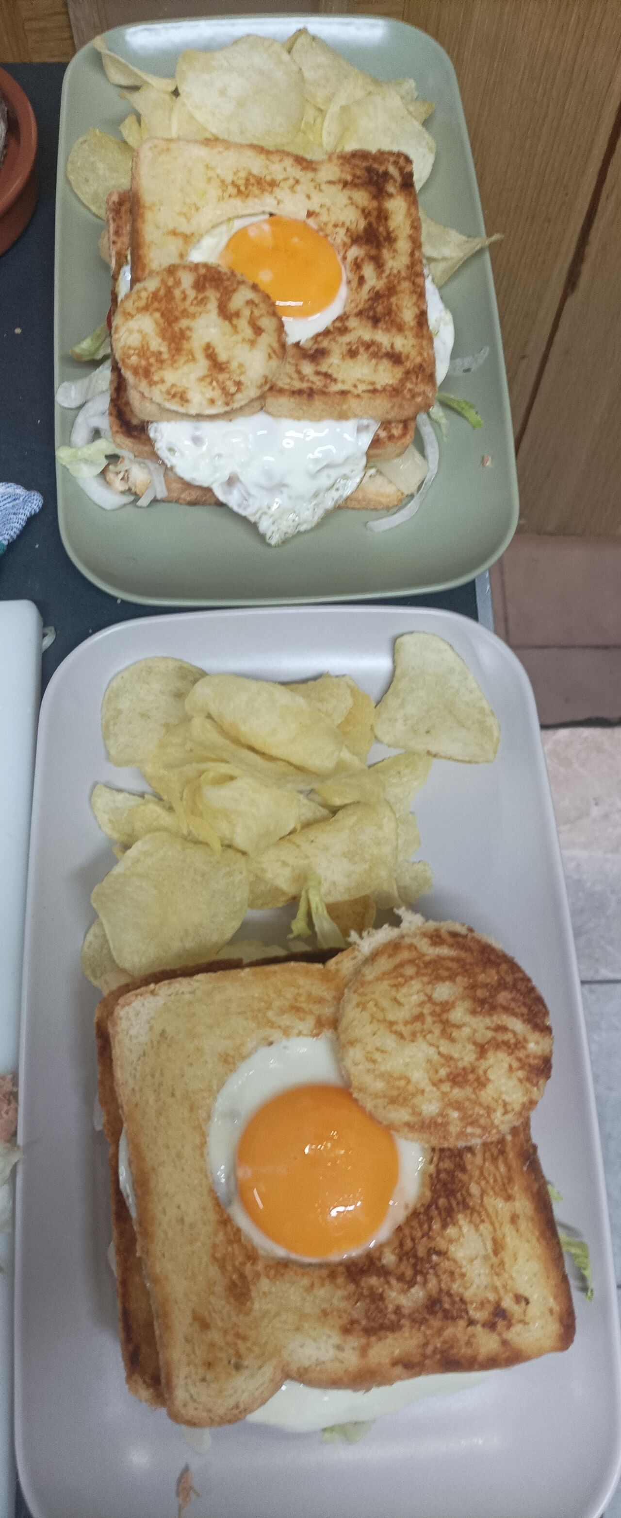 Sandwich Vegetal y Huevo