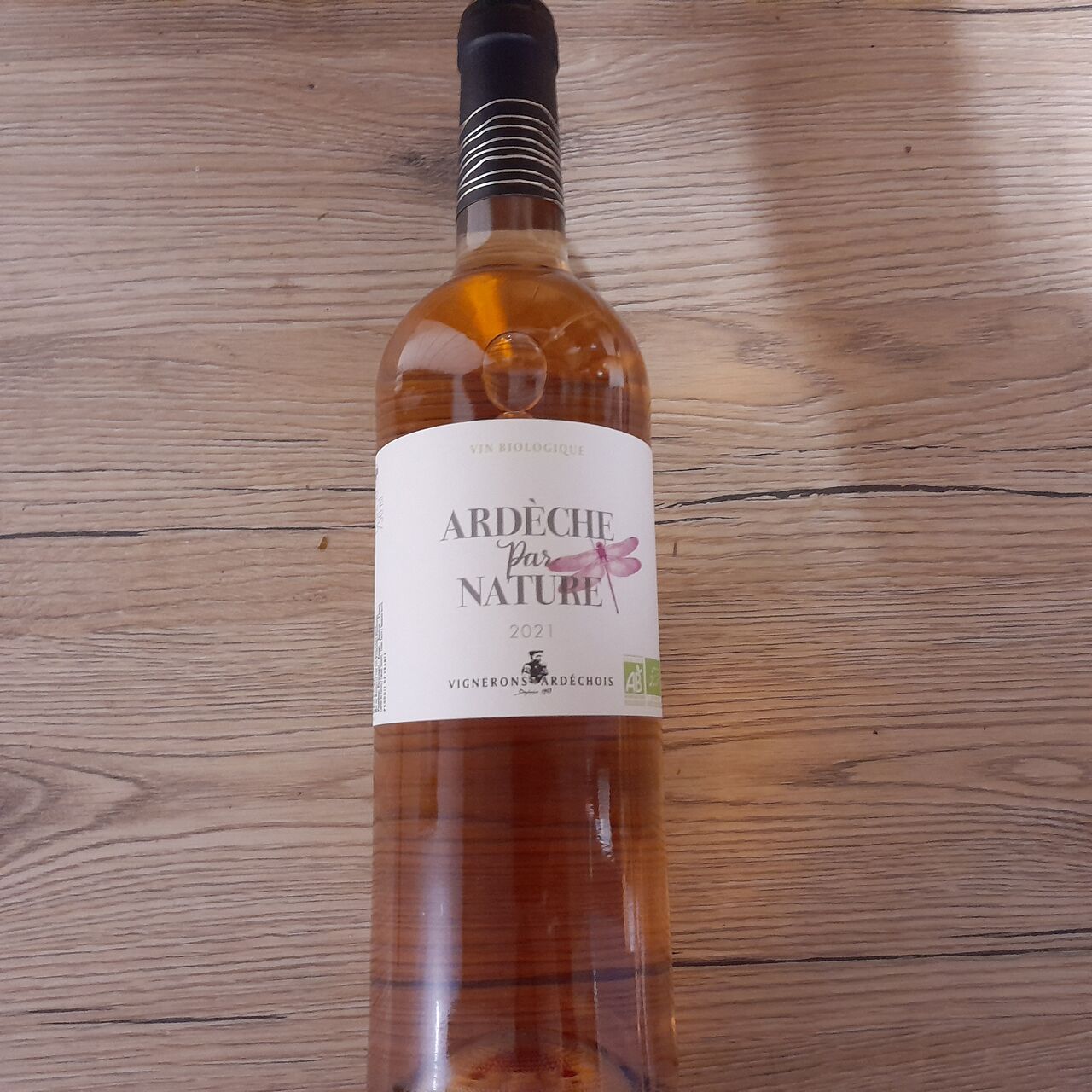 ROSE PAR NATURE VIGNERONS ARDECHOIS BIO : 8.10 € (75cl)