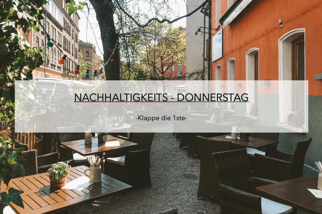 Nachhaltigkeits-Donnerstag